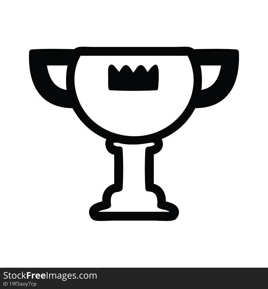 trophy award icon symbol