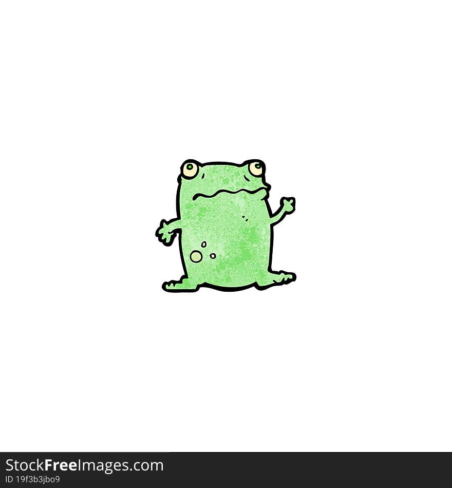 cartoon frog