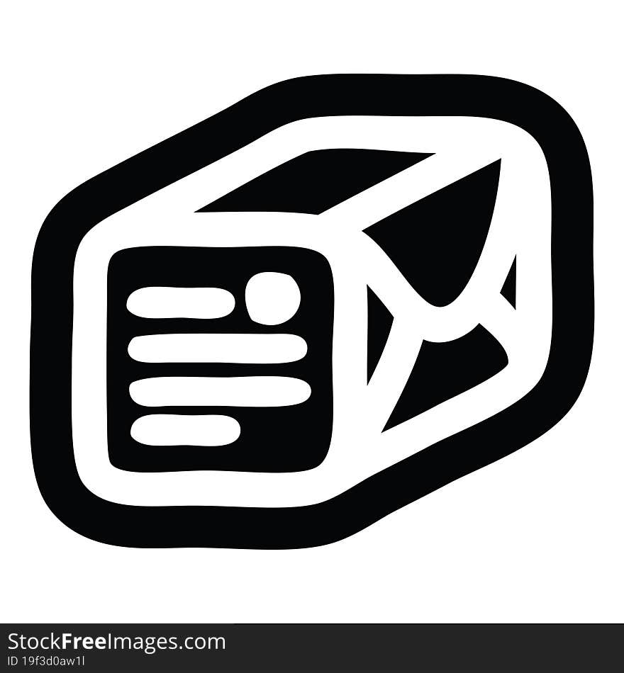 wrapped parcel icon