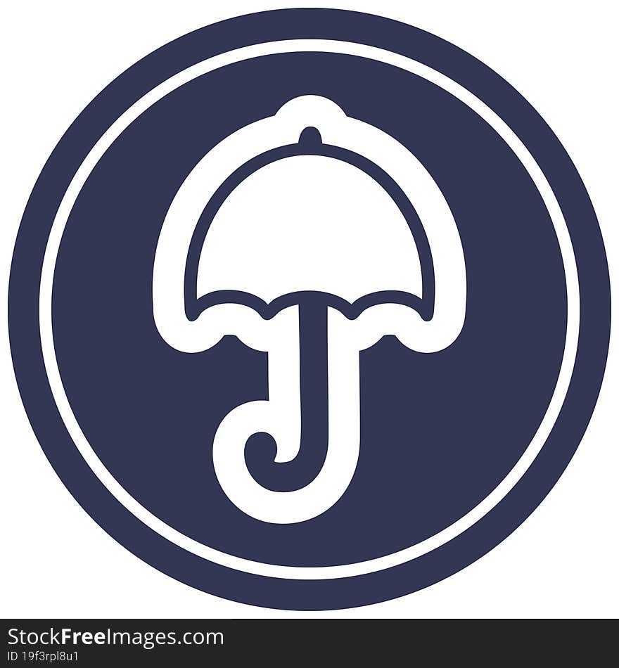 Open Umbrella Icon