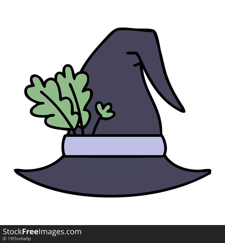 spooky witch hat