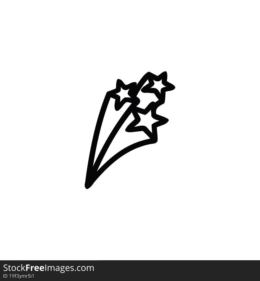 Shooting Stars Icon