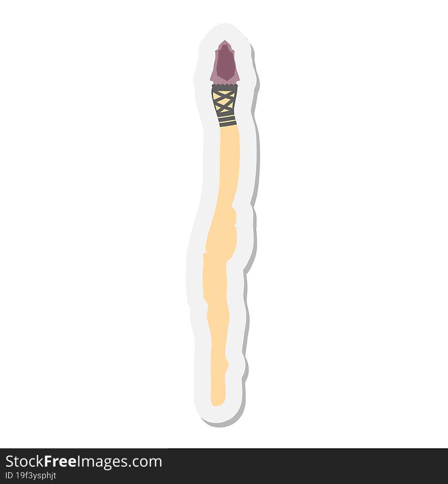 Magic Wand With Gemstone Sticker