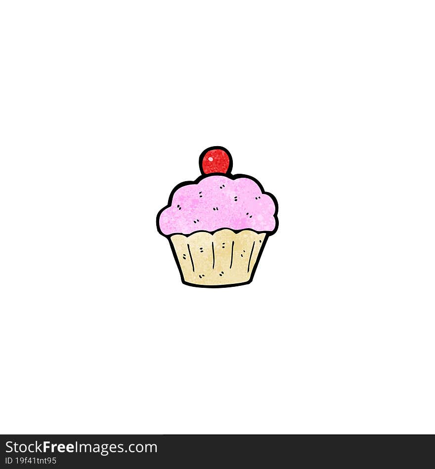 Cartoon Cupcake