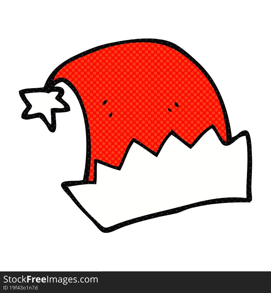 Cartoon Santa Hat