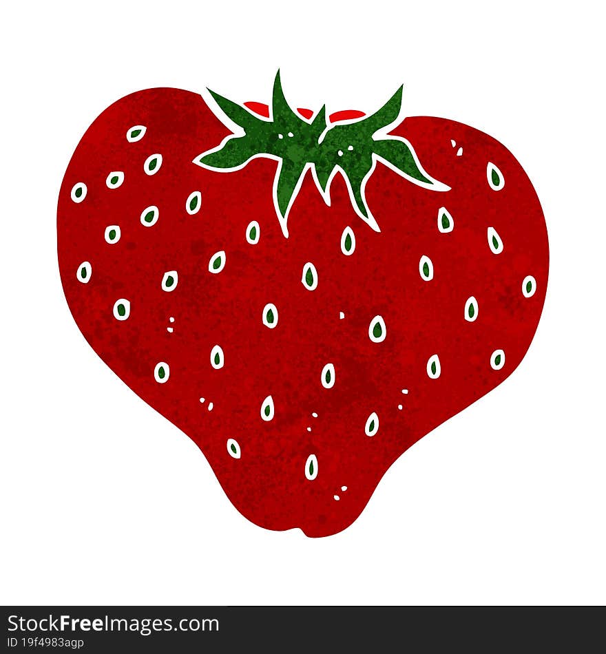 cartoon strawberry