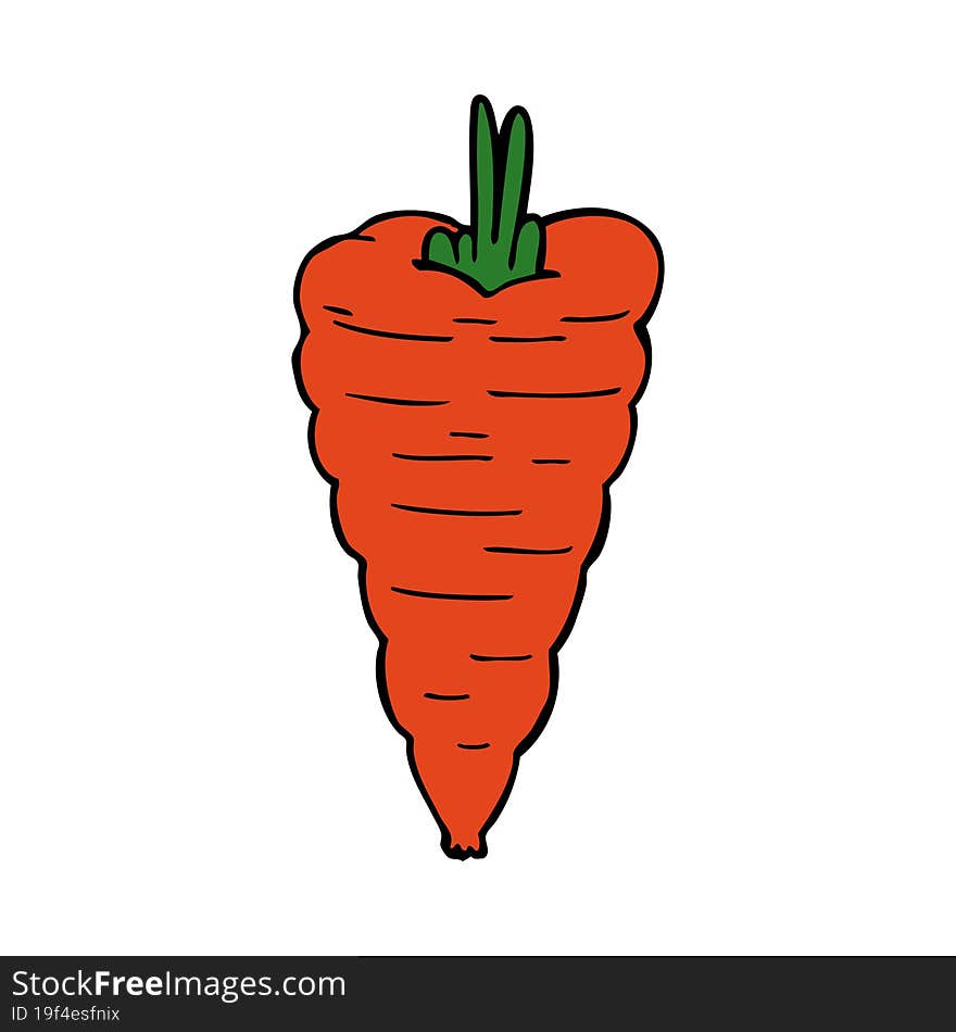 Cartoon Carrot