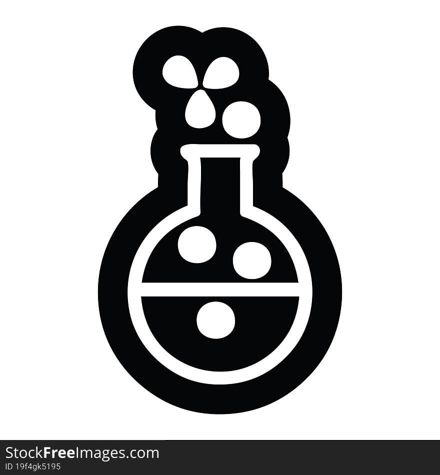 science experiment icon