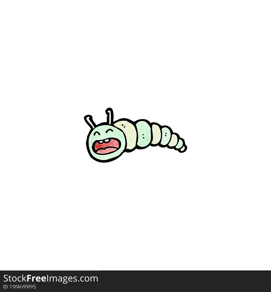 cartoon caterpillar