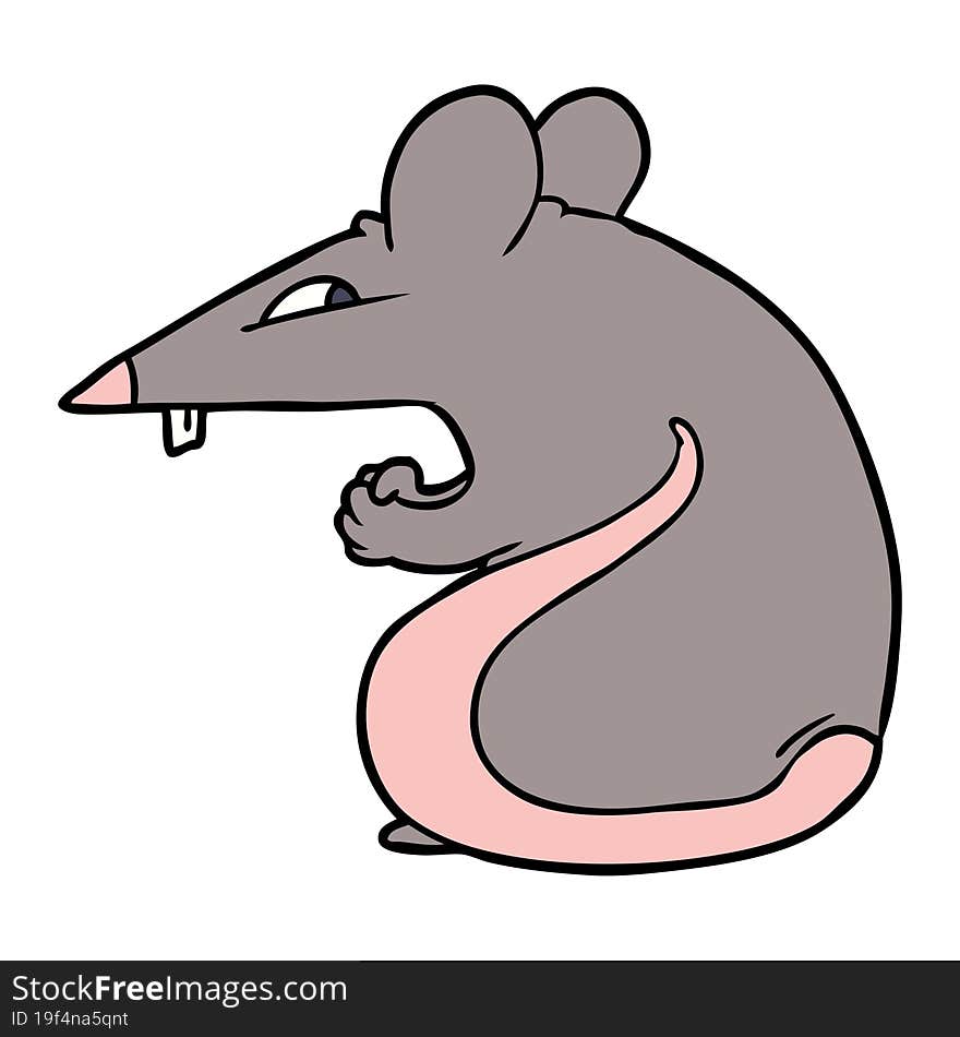 sly cartoon rat. sly cartoon rat