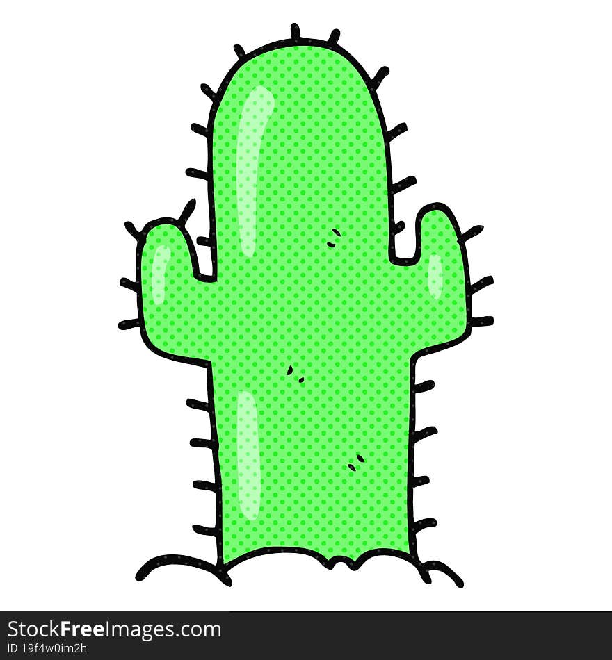 cartoon cactus