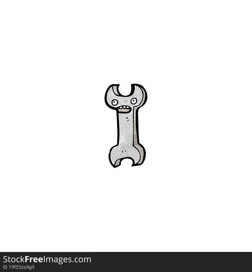 cartoon spanner