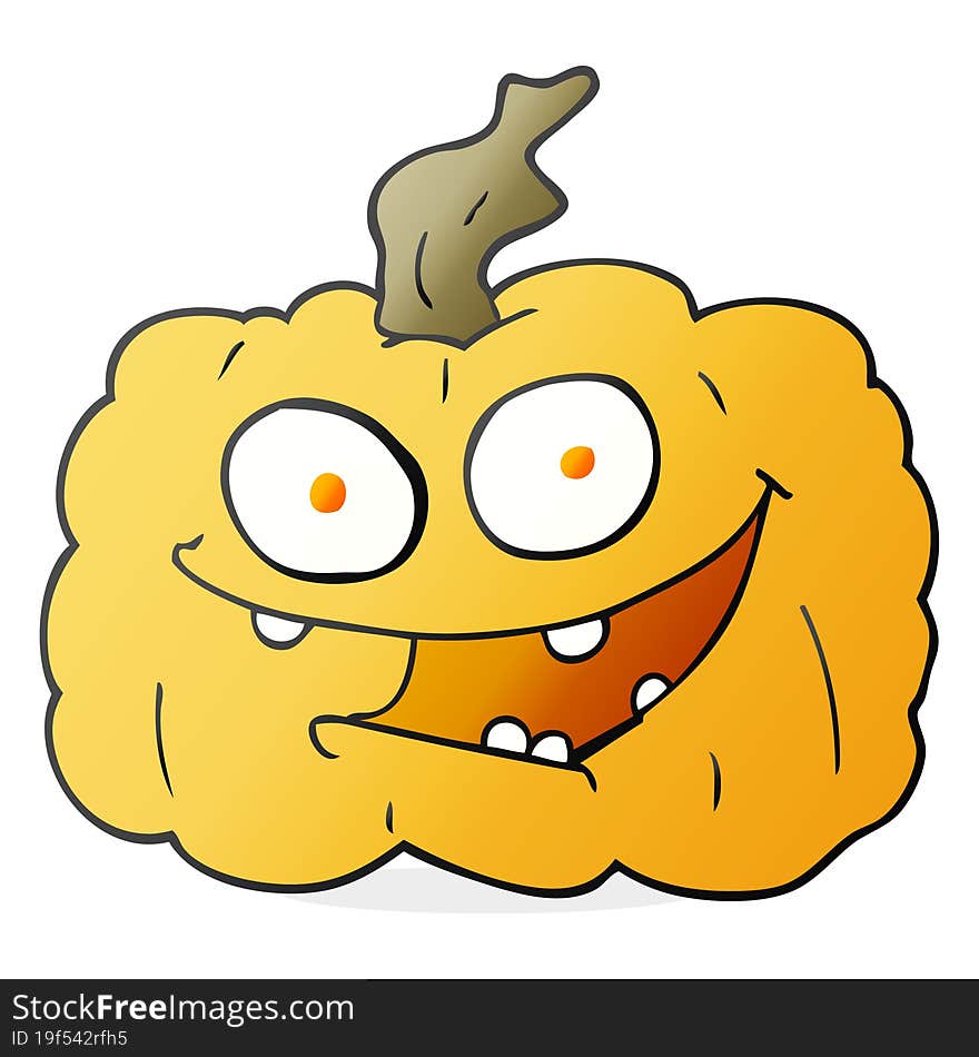 cartoon pumpkin