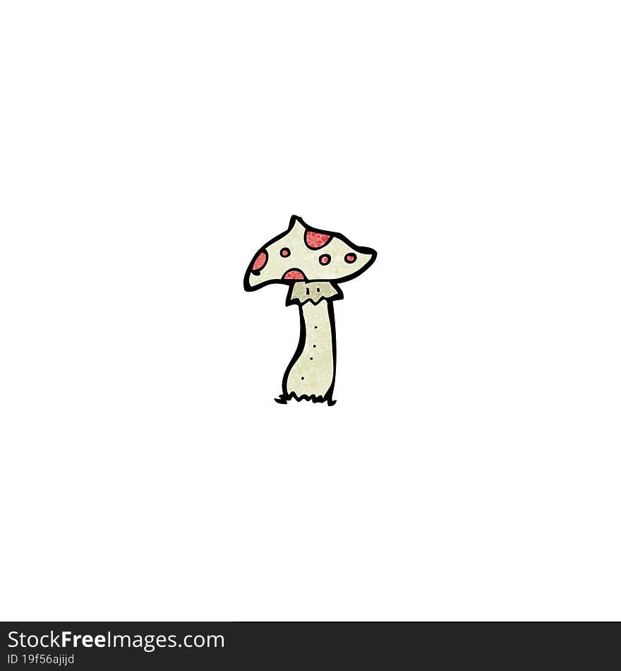 cartoon toadstools