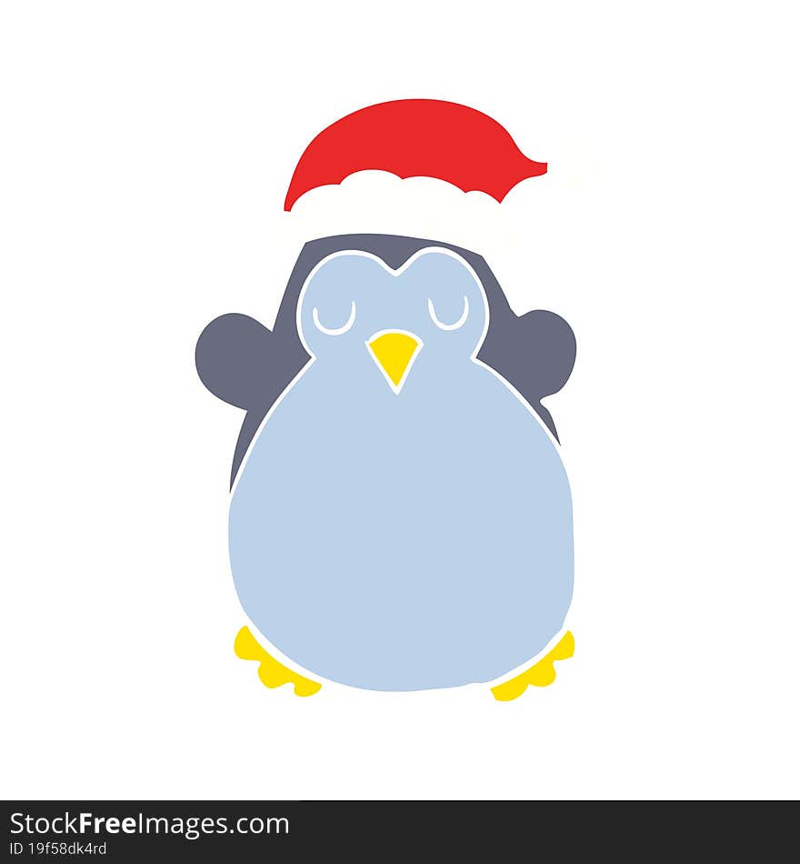 Cute Christmas Penguin