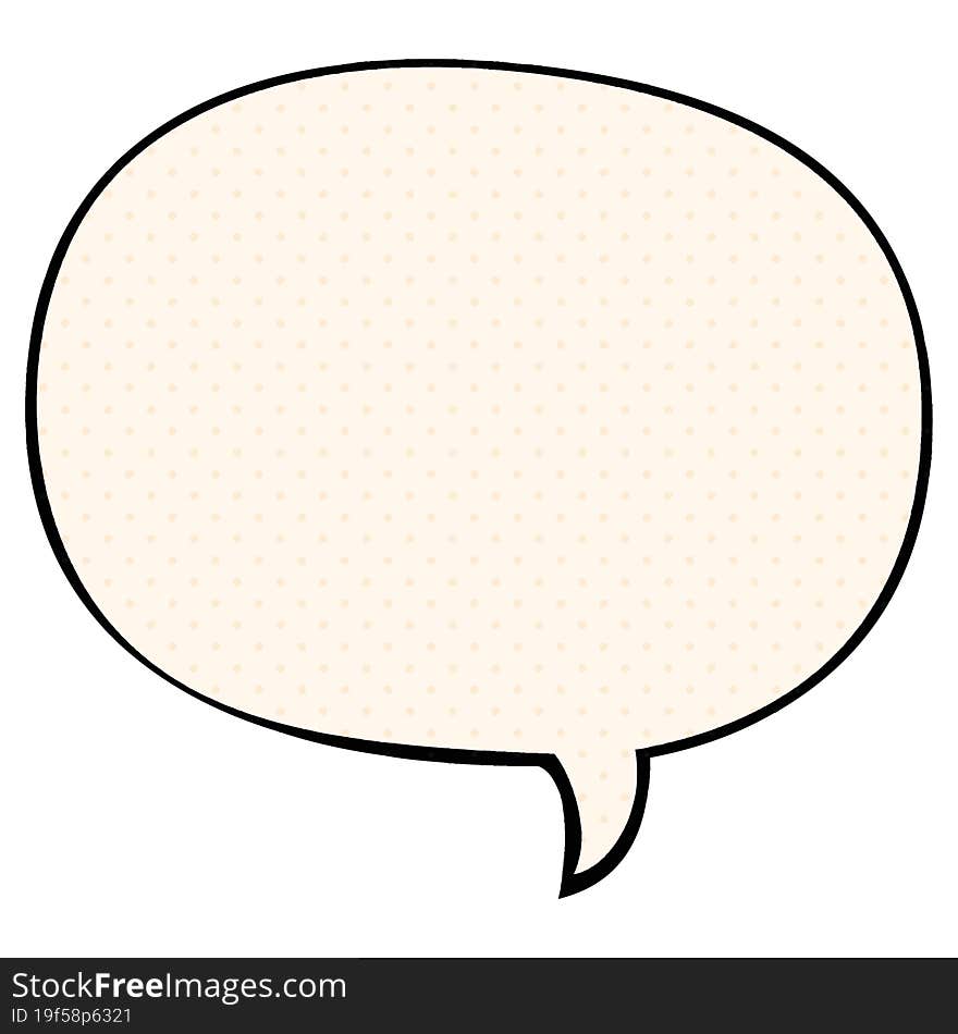 cartoon speech bubble in comic book style and speech bubble in comic book style