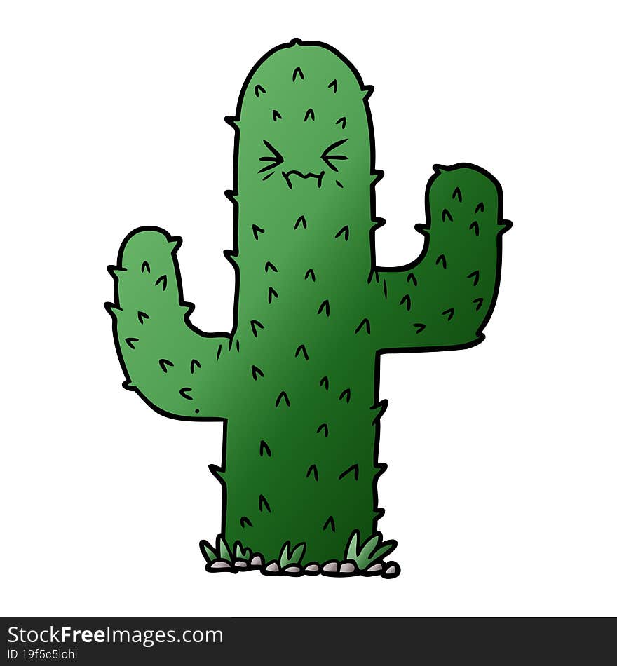 cartoon cactus. cartoon cactus