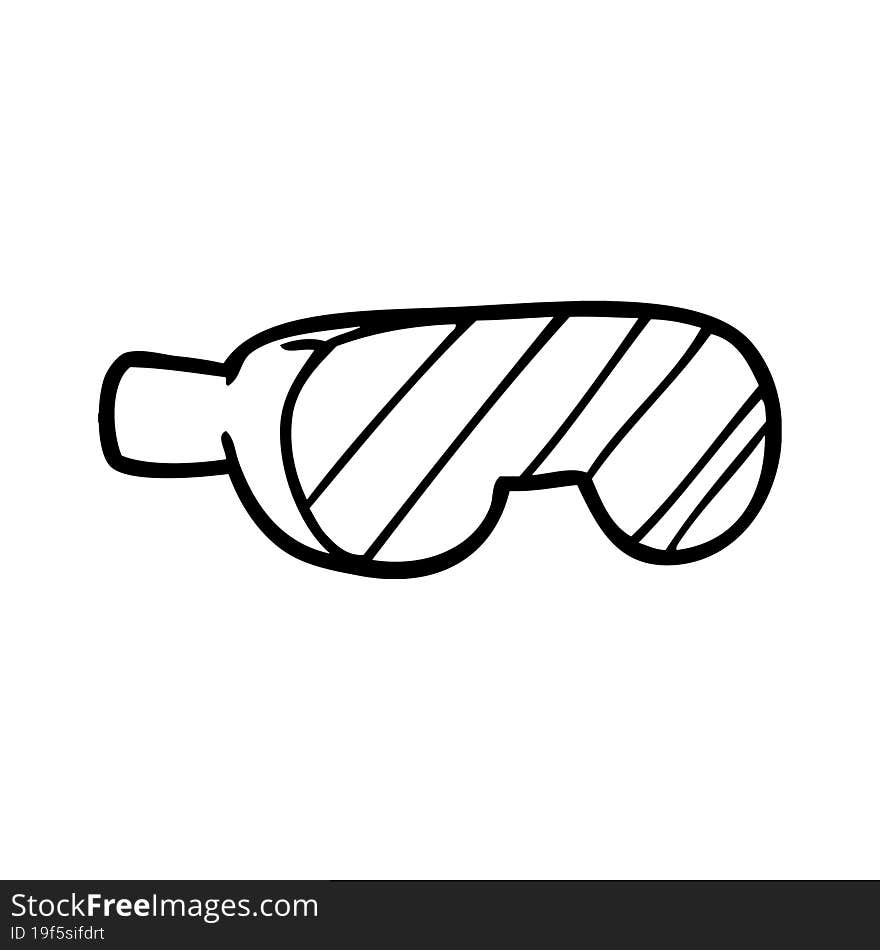 cartoon safety goggles. cartoon safety goggles