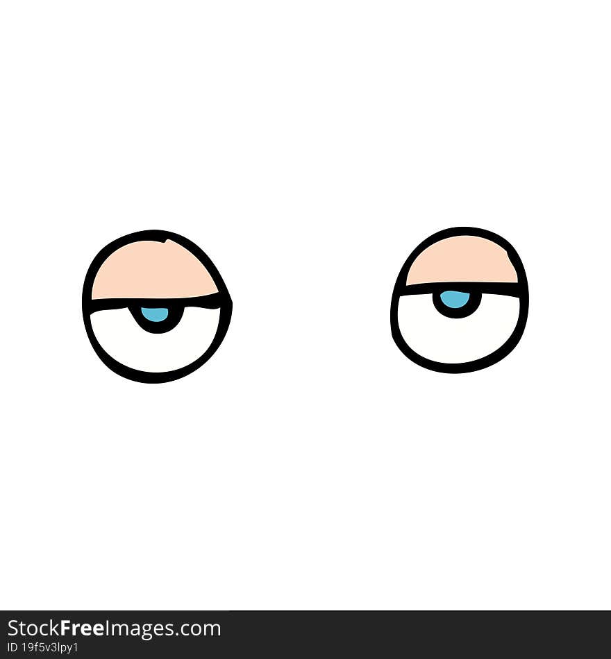 cartoon eyes