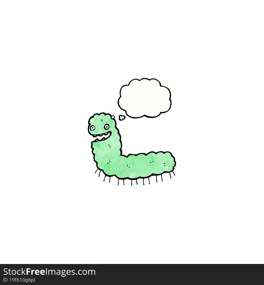 cartoon caterpillar