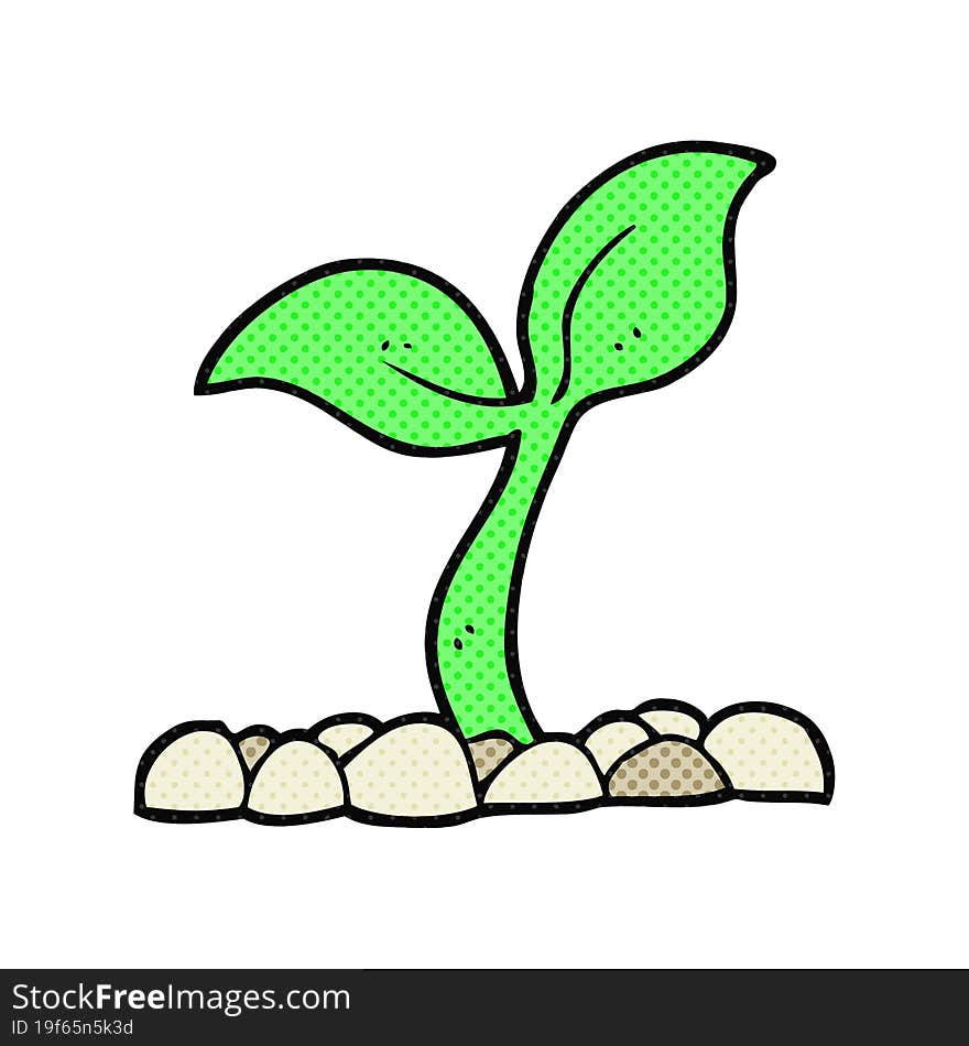 Cartoon Seedling