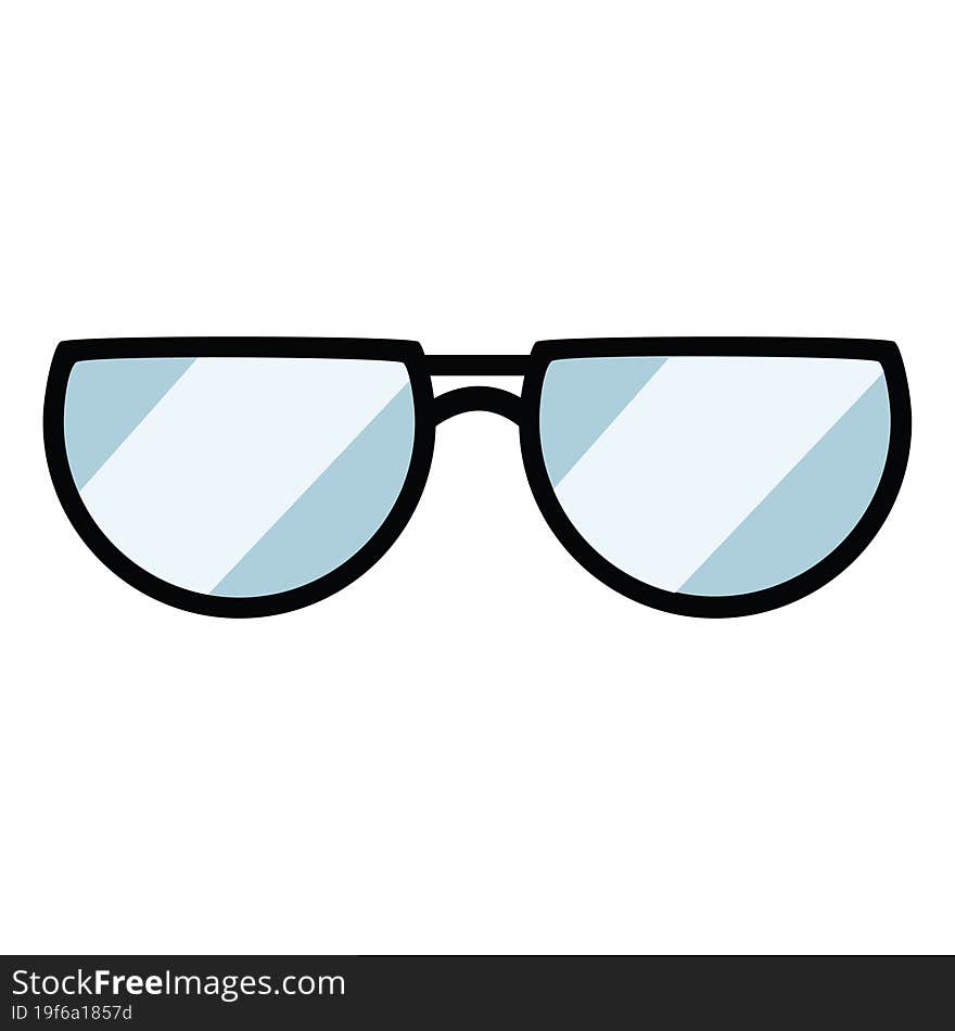 spectacles graphic vector illustration Icon. spectacles graphic vector illustration Icon