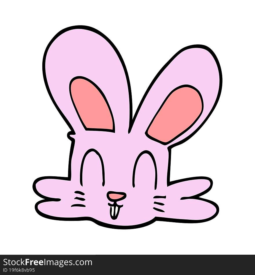 cartoon doodle cute bunny