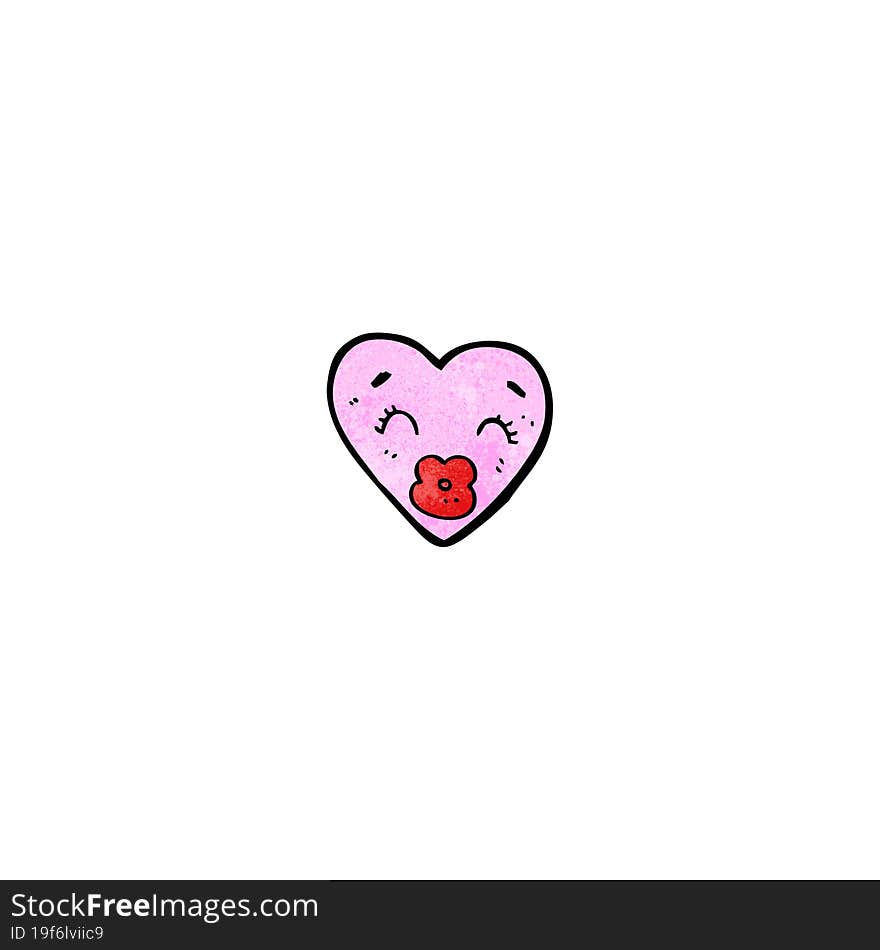 cartoon love heart