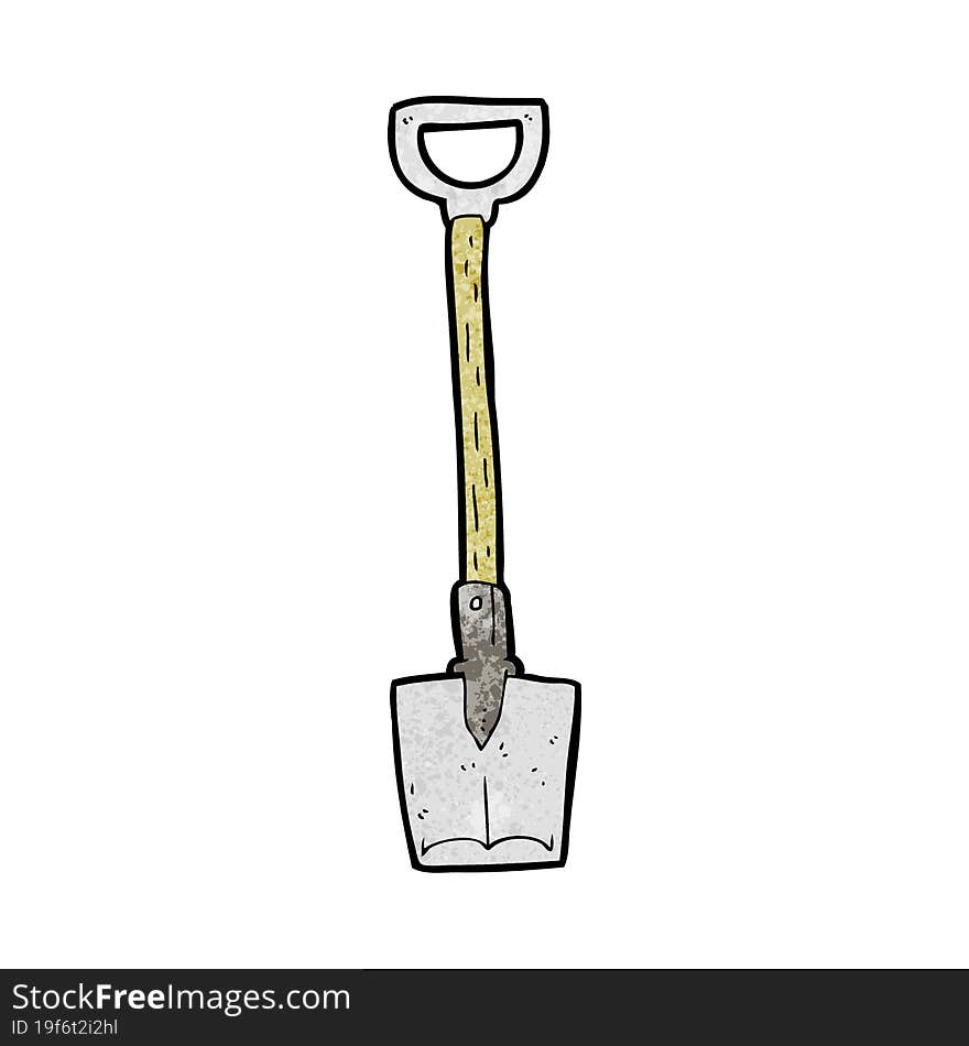 cartoon shovel