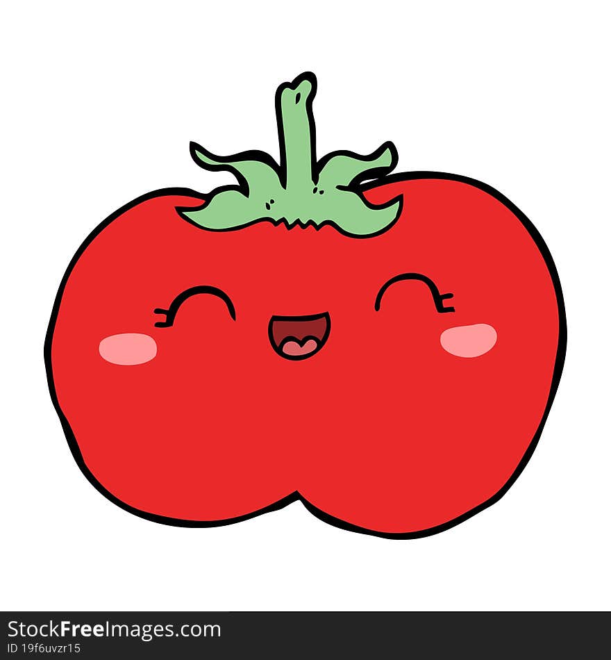 cartoon tomato