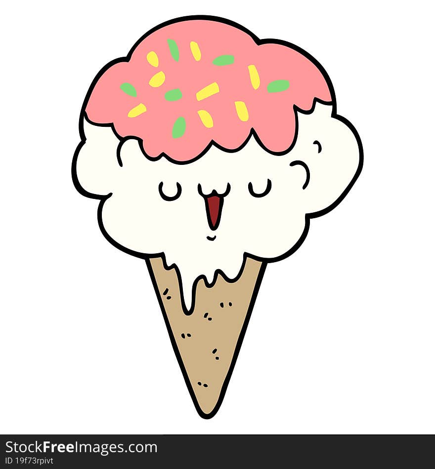 Cartoon Ice Cream