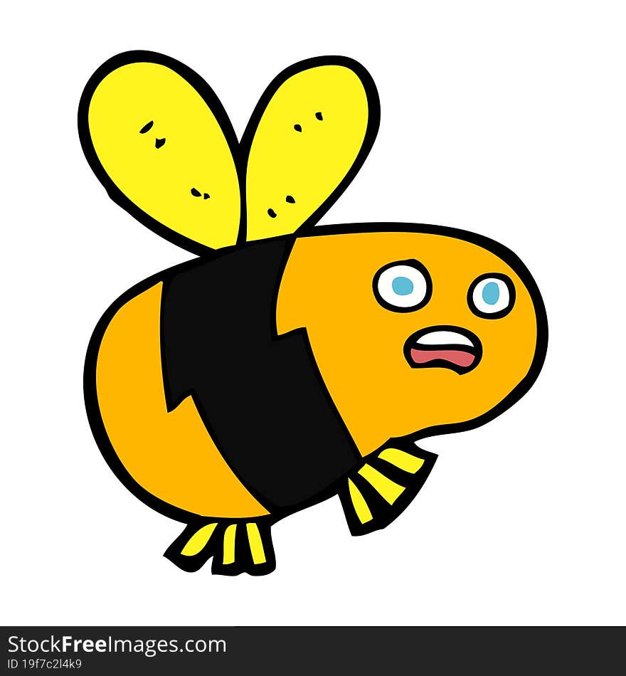 Cartoon Bee