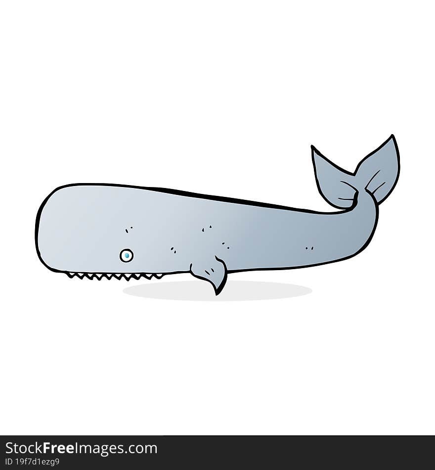 Cartoon Whale