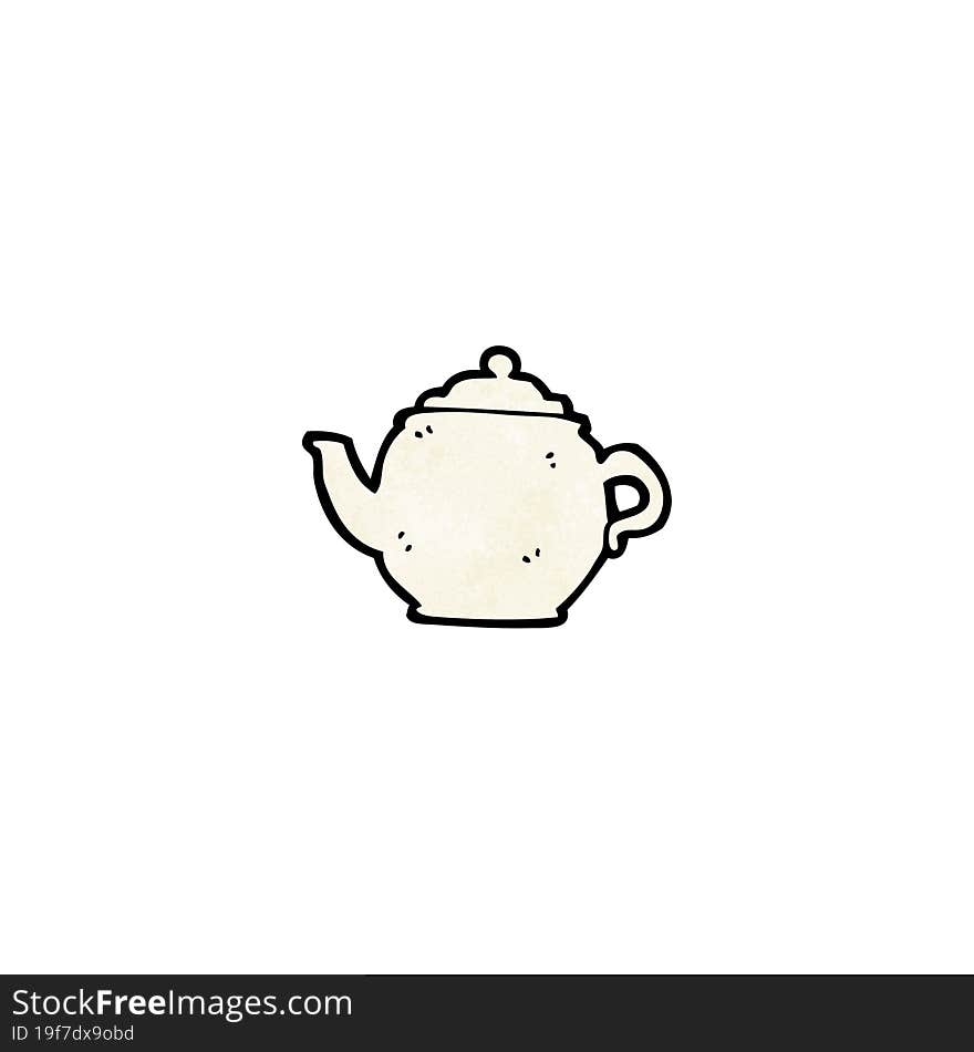 cartoon teapot