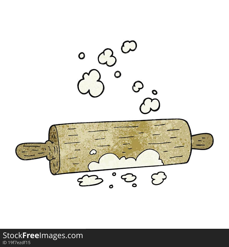 Textured Cartoon Rolling Pin