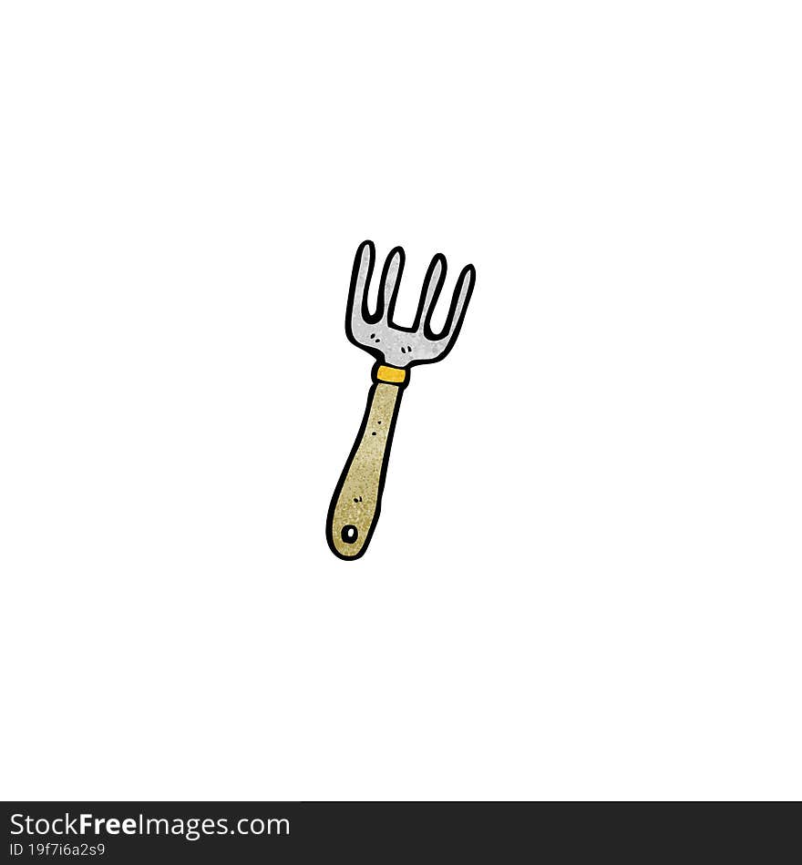 cartoon fork