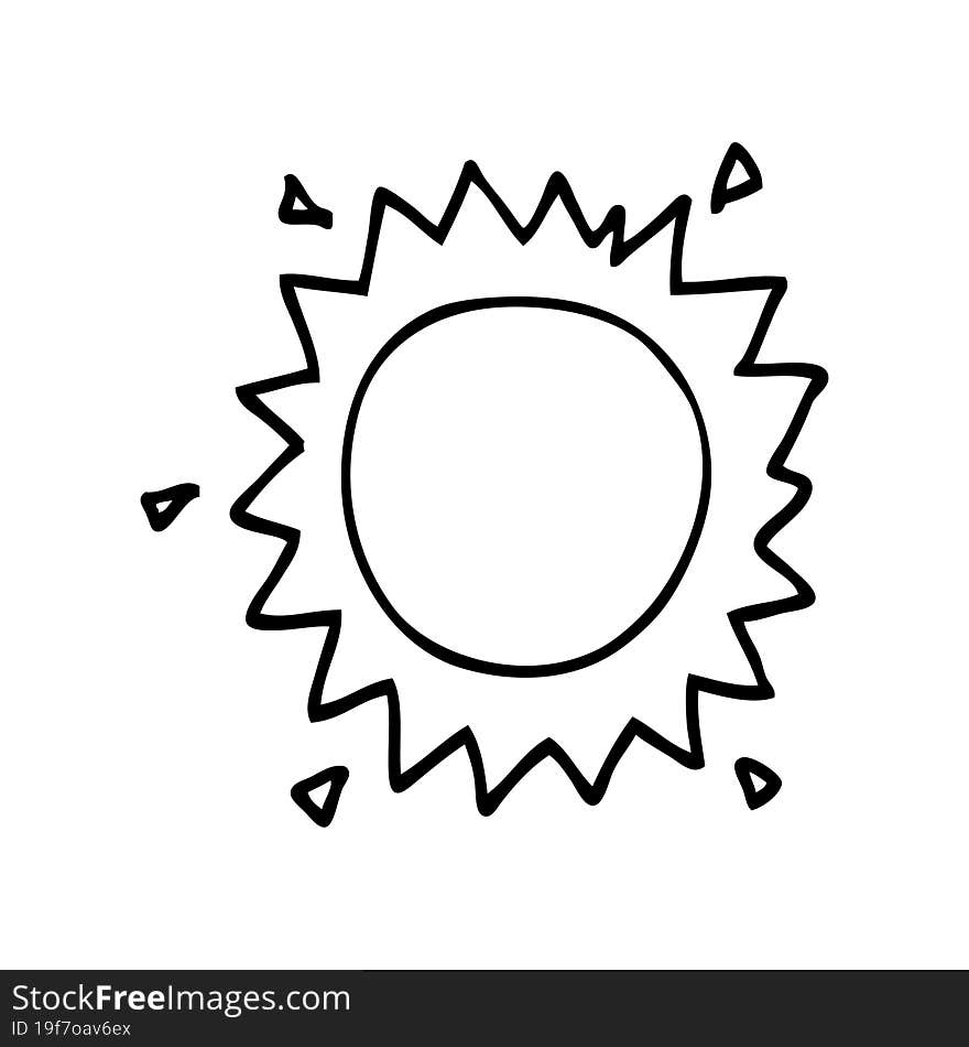 Cartoon Sun