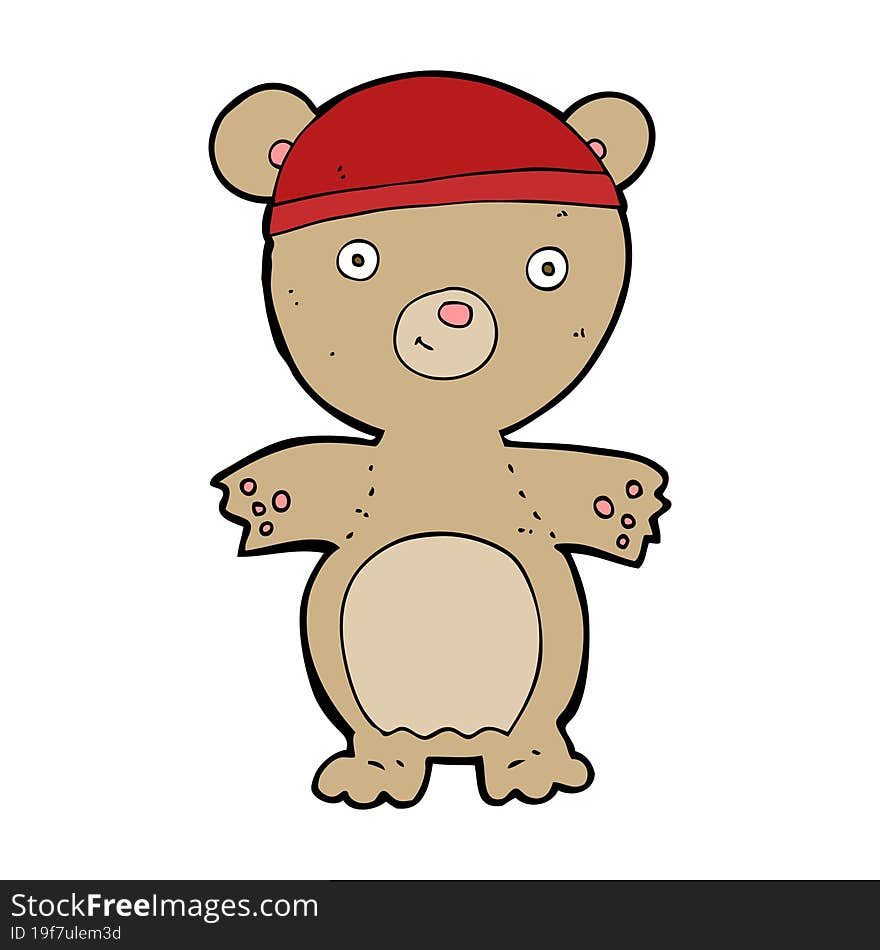 cartoon teddy bear