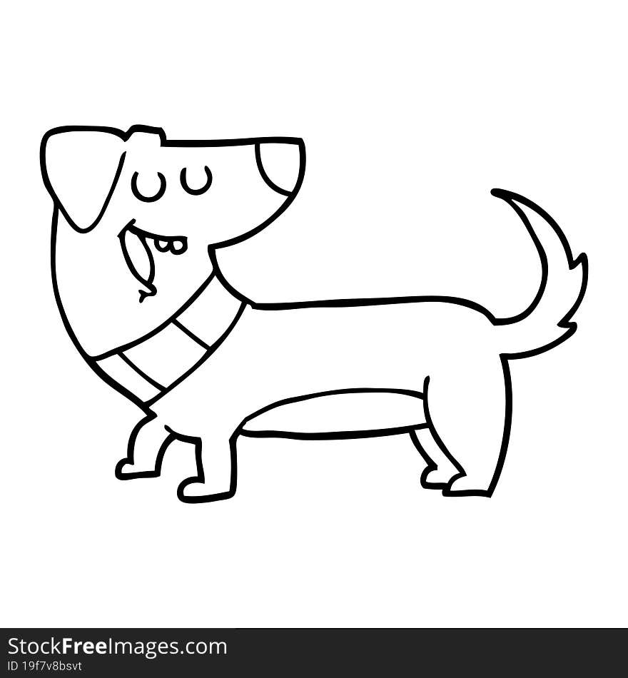 cartoon dog