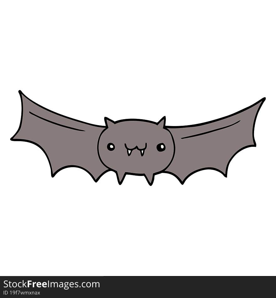 cartoon vampire bat