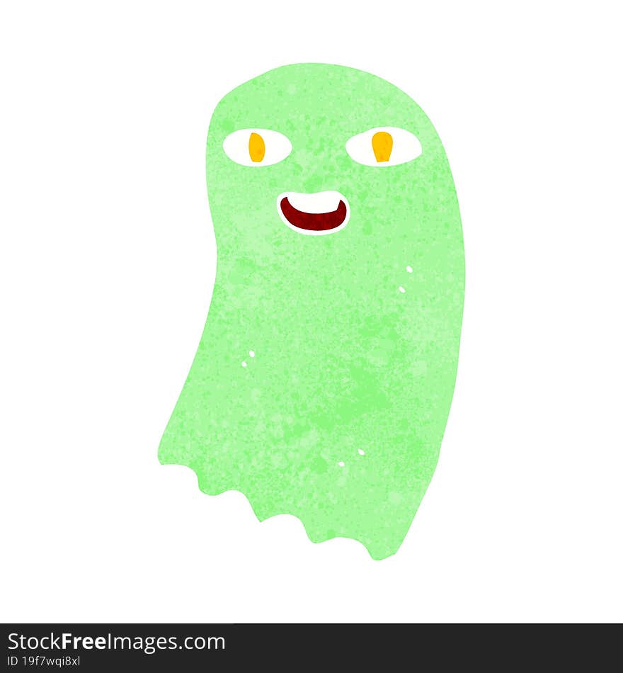 Funny Cartoon Ghost