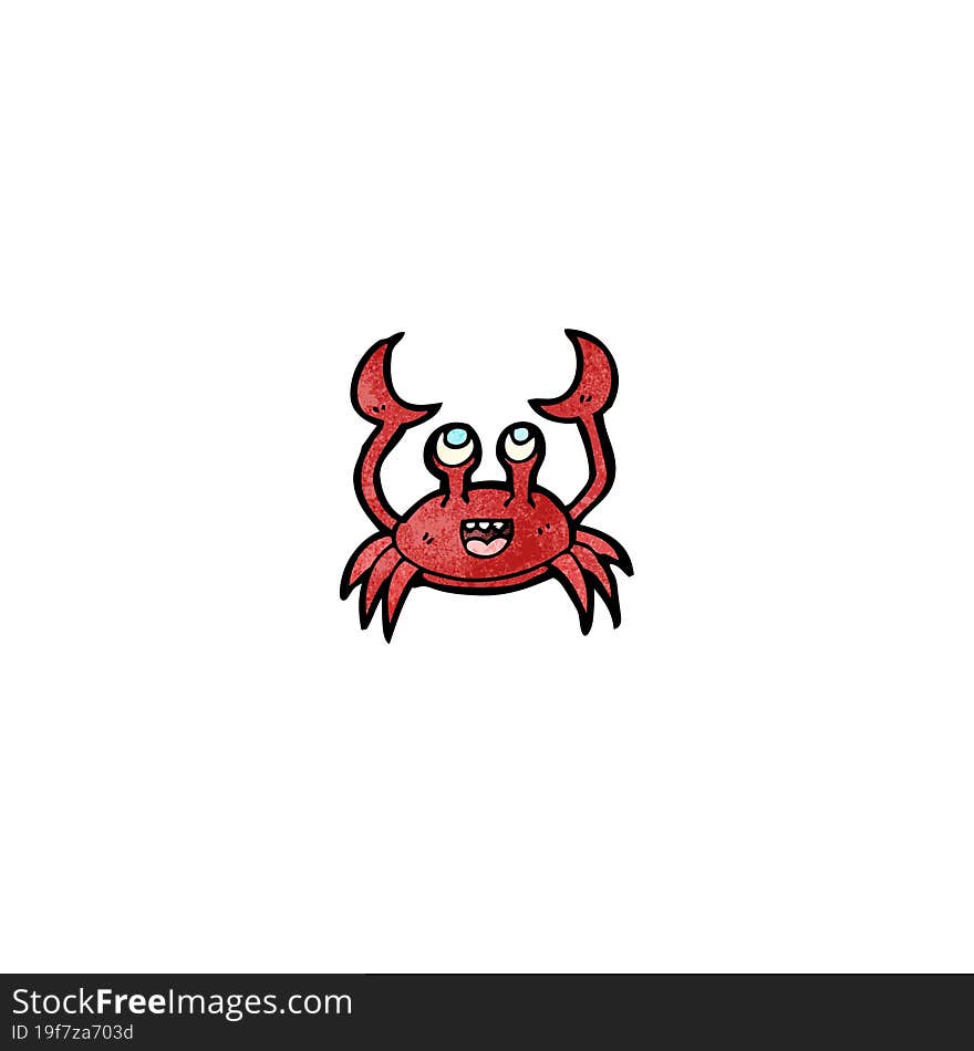 cartoon crab