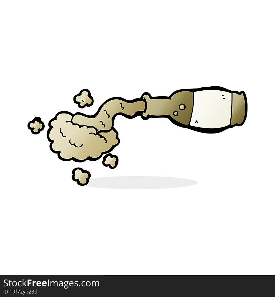 Cartoon Spilled Beer