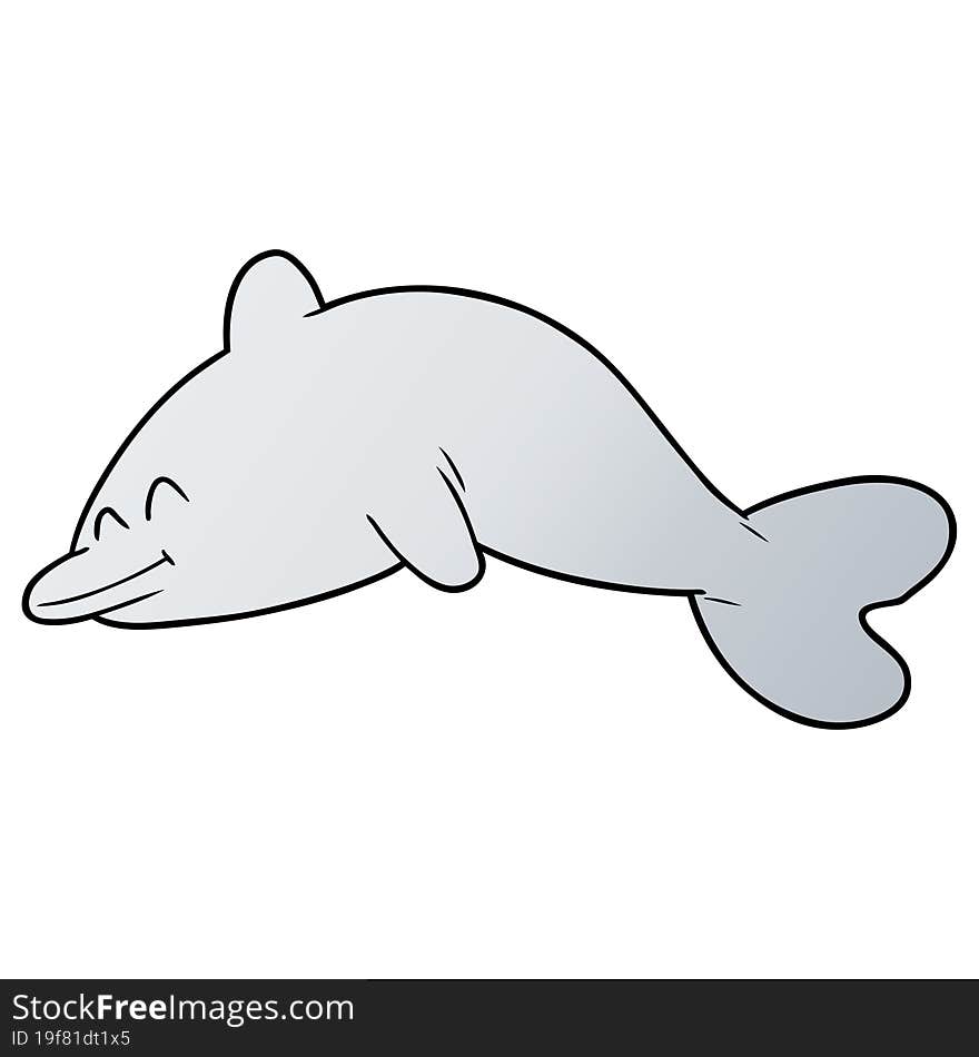 cartoon dolphin. cartoon dolphin