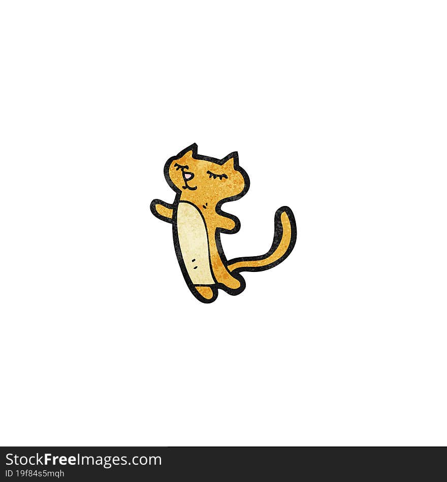 Cartoon Little Cat