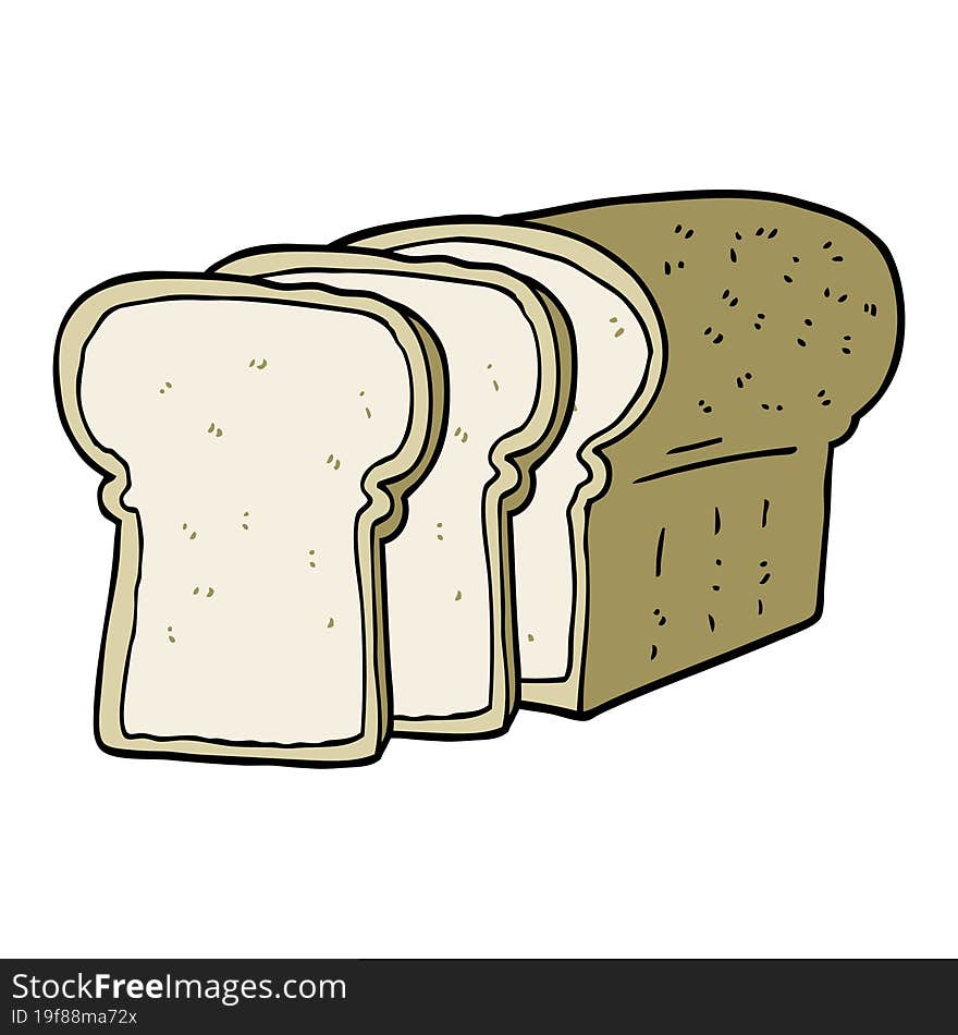 Cartoon Sliced Bread