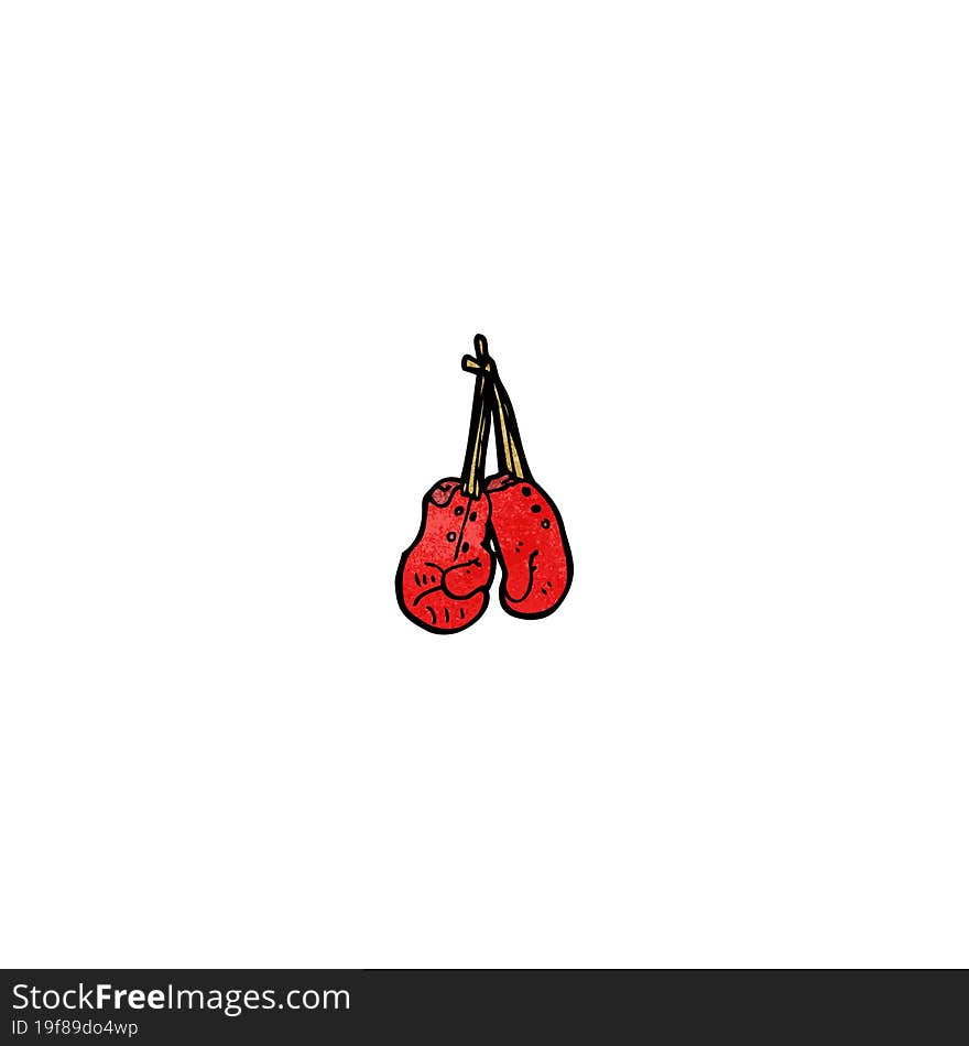 cartoon boxing gloves