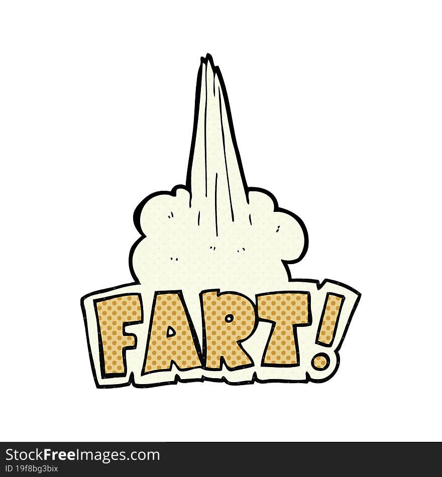 cartoon fart symbol