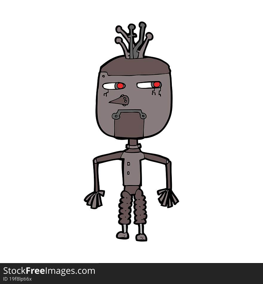 Cartoon Robot