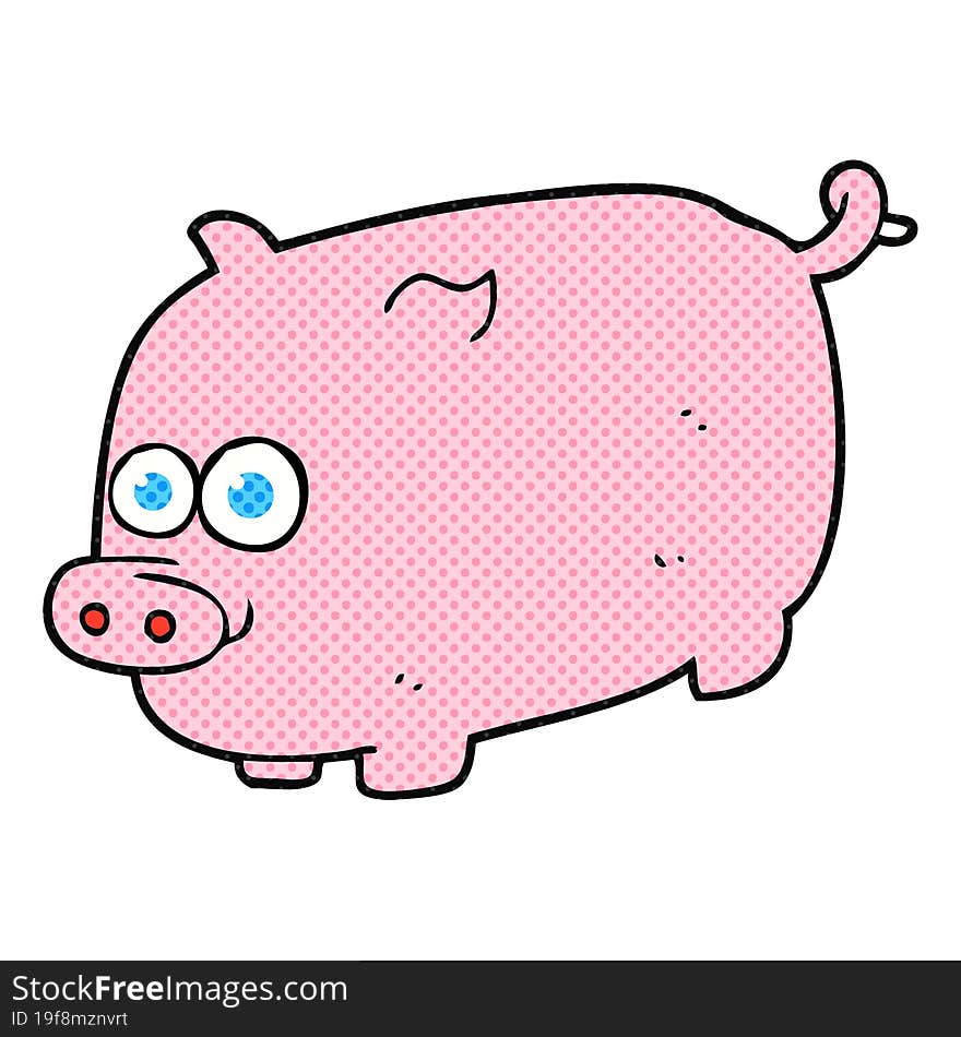 Cartoon Pig